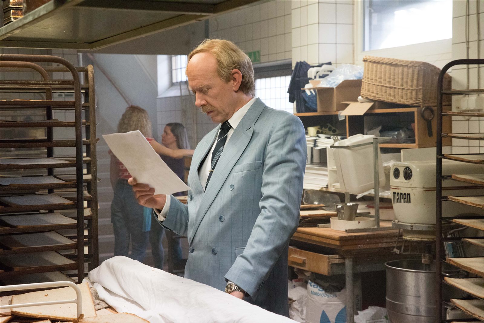 Bakom kulisserna på inspelningen av Tårtgeneralen hos Konditori Bivur